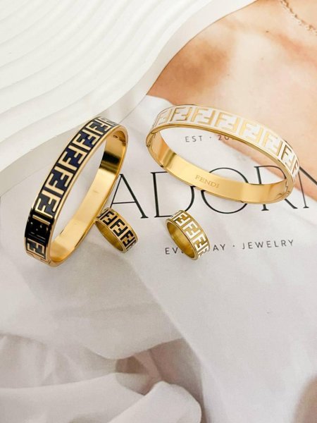 Fendi Bracelet & Ring